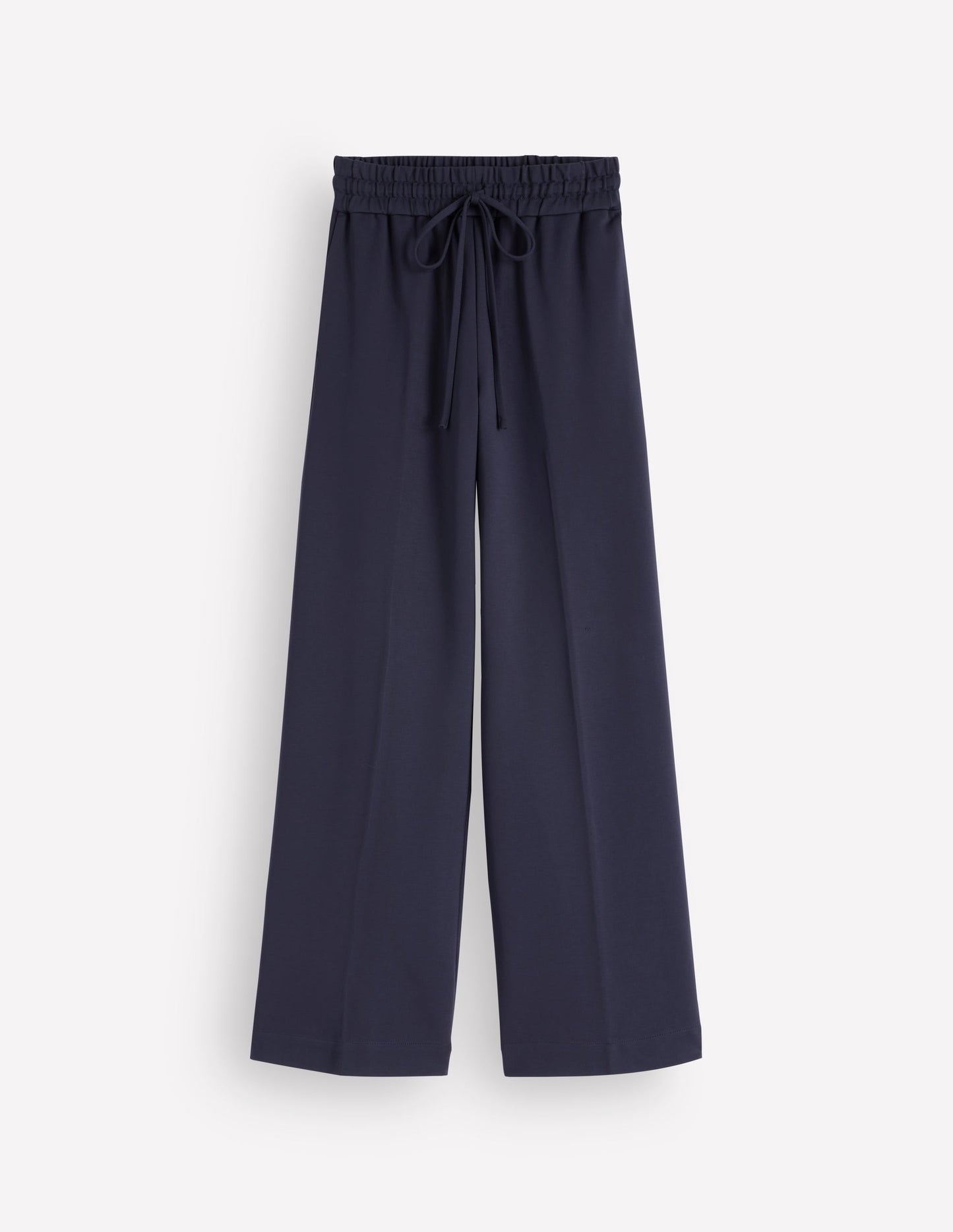Greenwich Tie Ponte Trousers-Navy