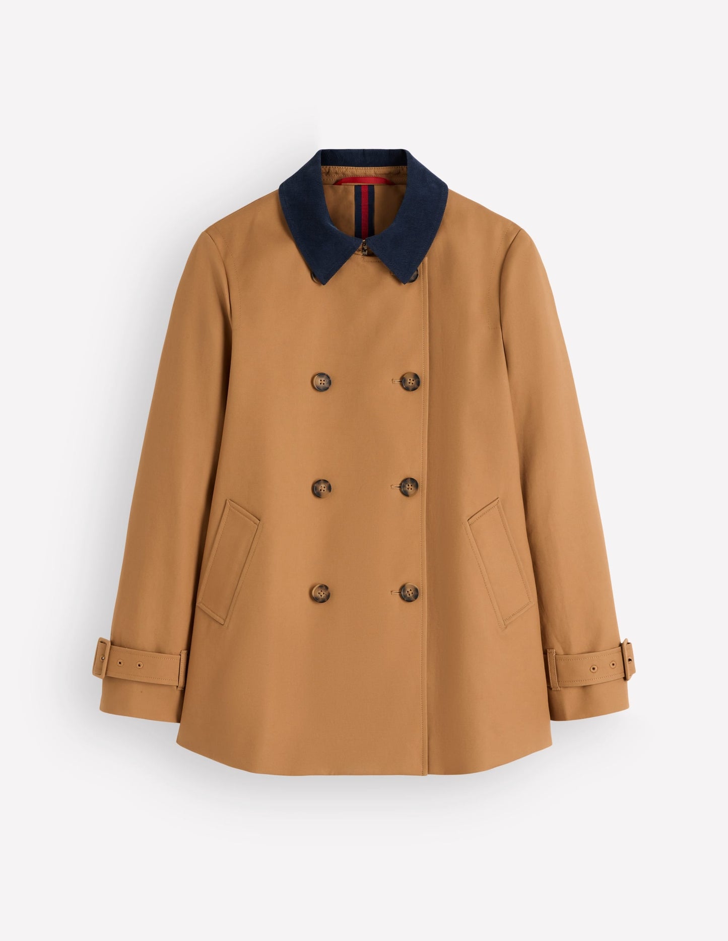 Swing Box Short Trench-Camel