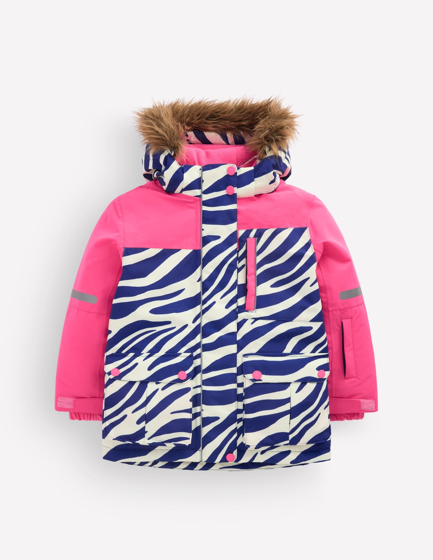 All-Weather Waterproof Coat-Zebra