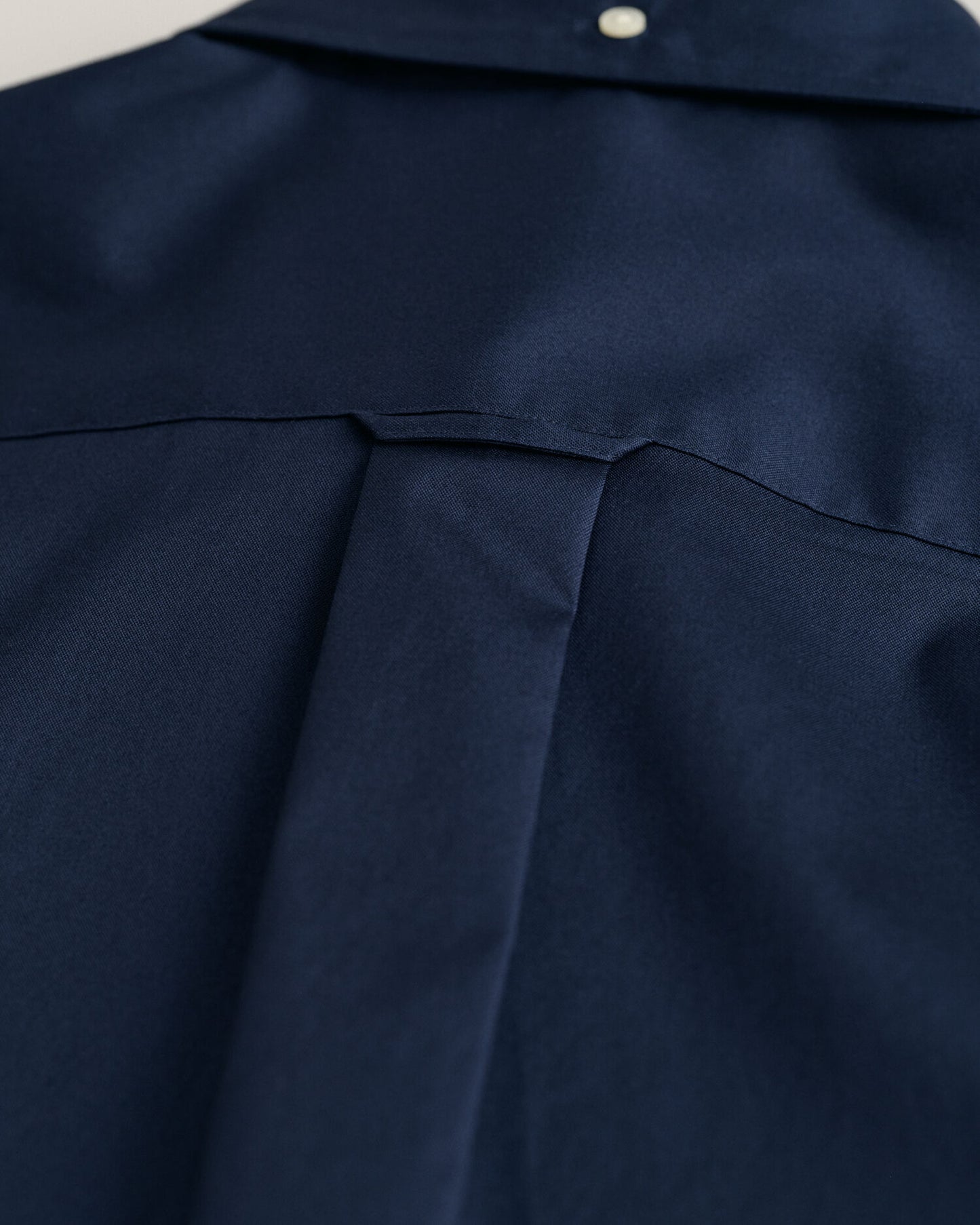 Chemise Oxford en point de croix coupe droite