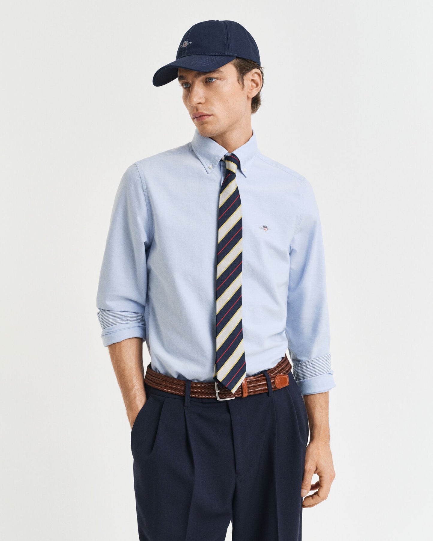 Chemise Oxford cintrée extensible
