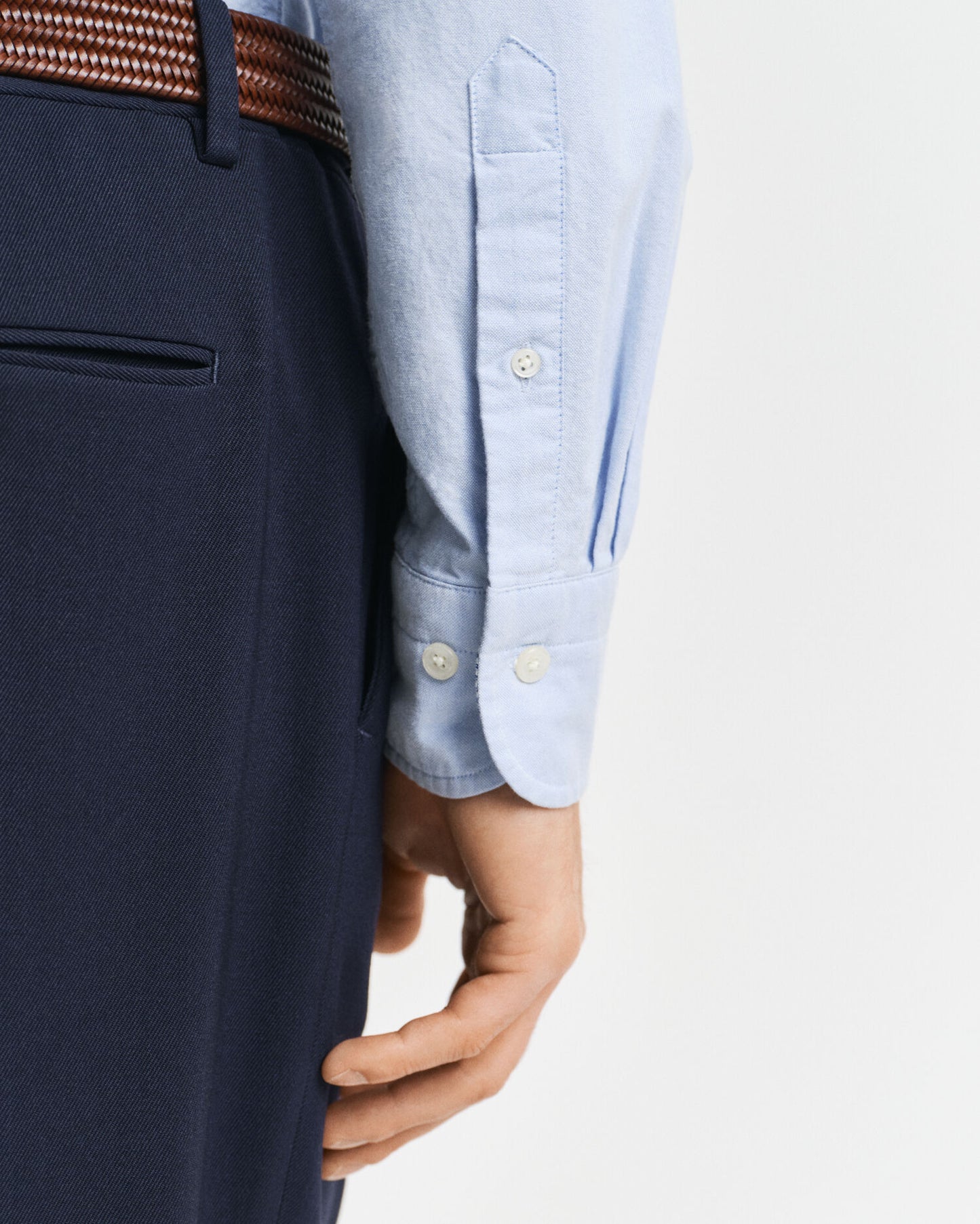 Chemise Oxford cintrée extensible
