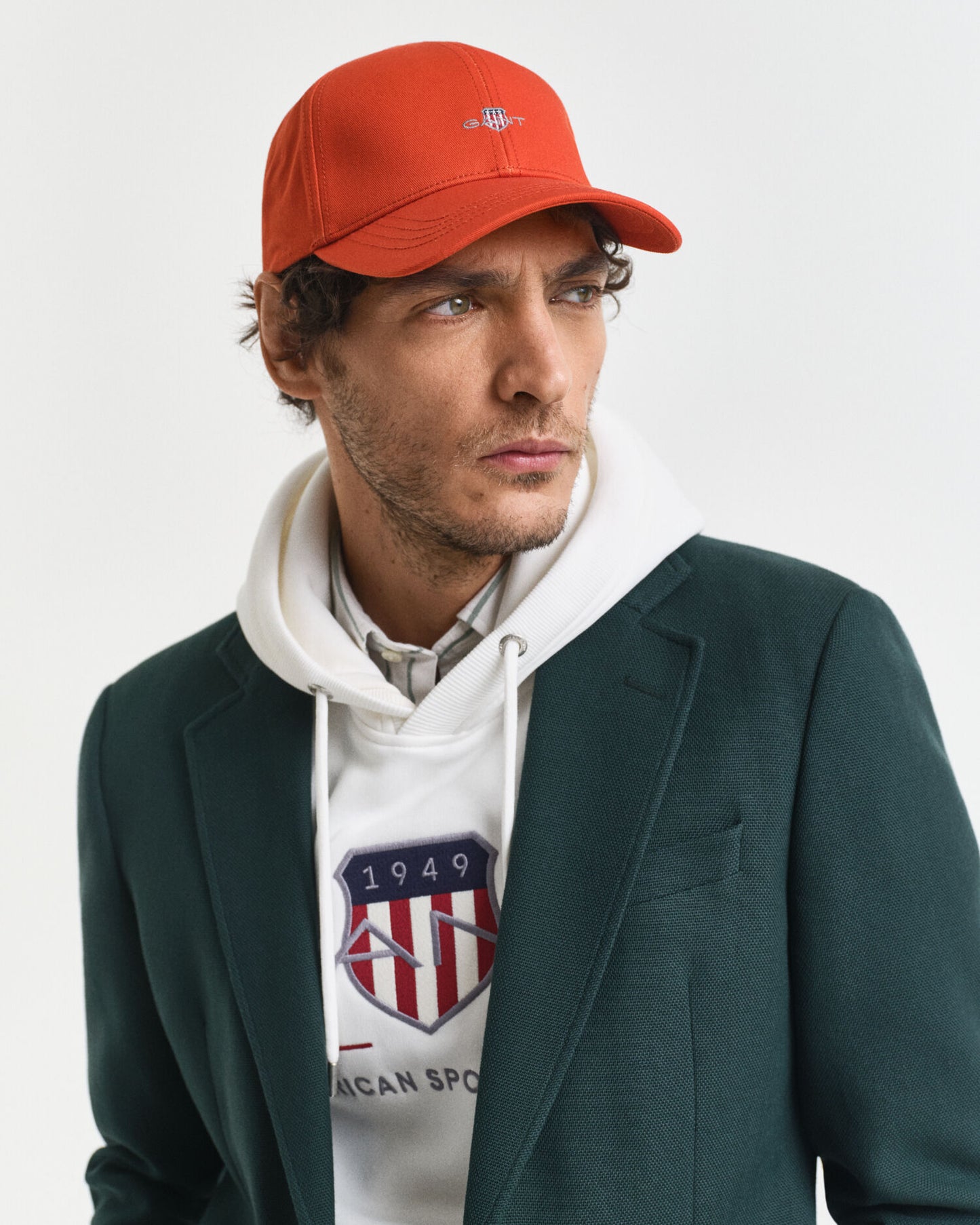 Casquette en sergé de coton Shield