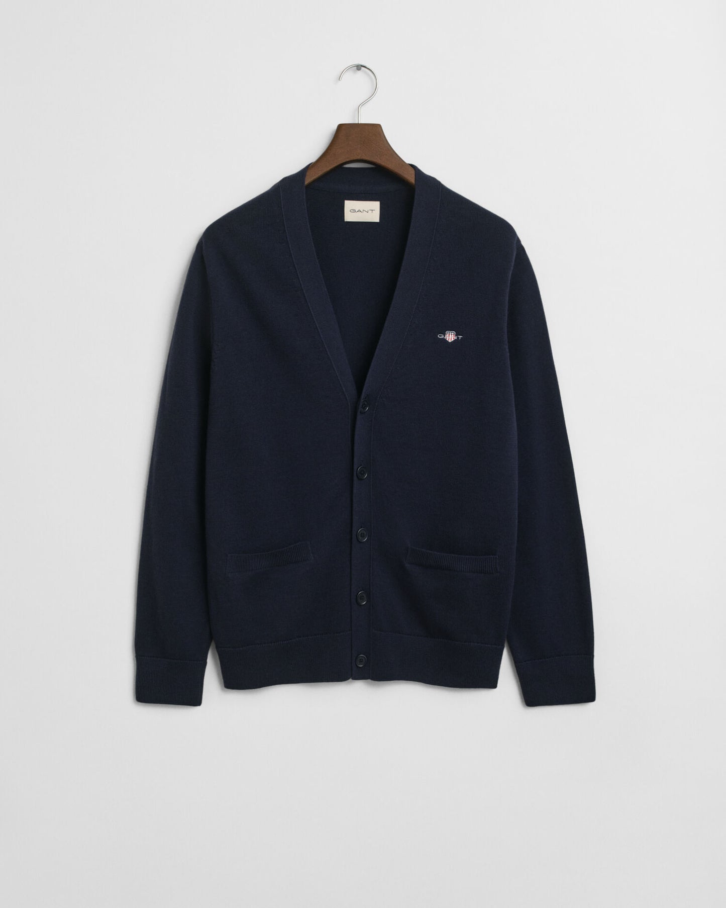 Legere Baumwollstrickjacke