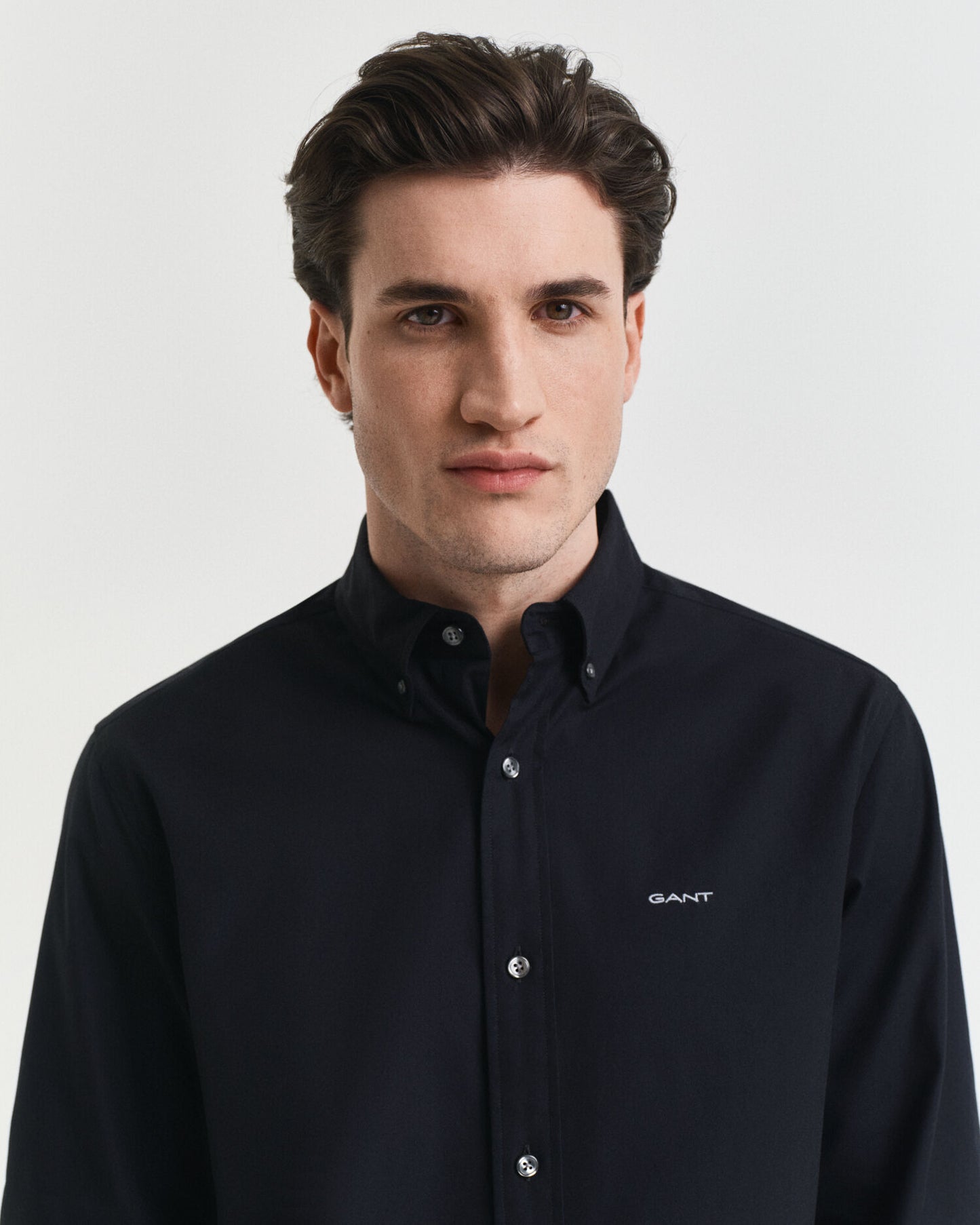 Chemise Oxford en point de pin coupe classique