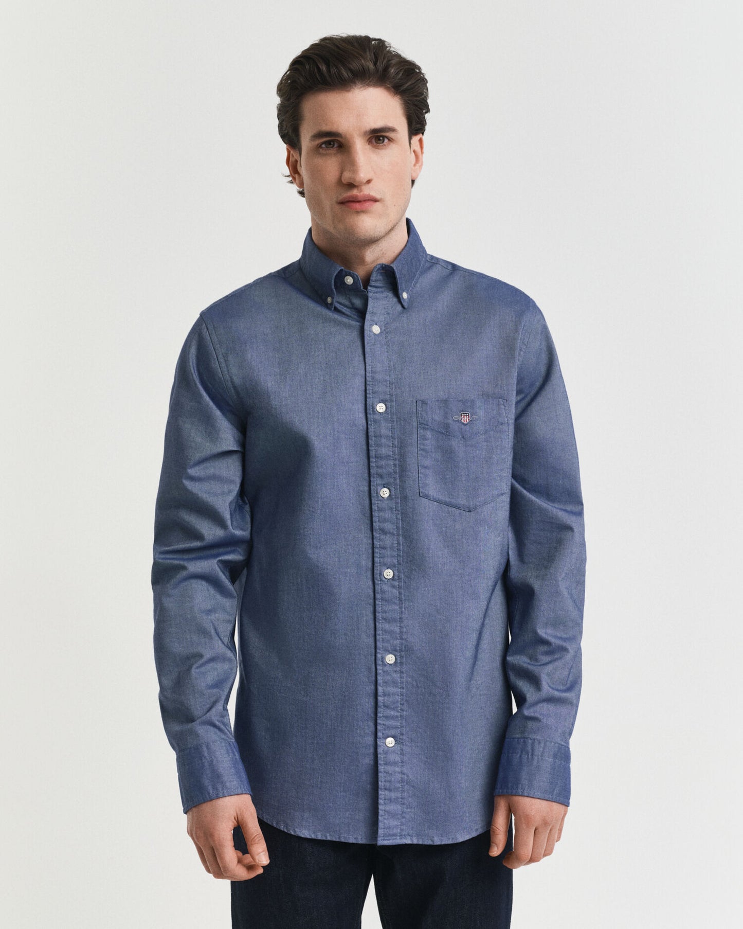 Regular Fit Klassisches Oxford-Hemd