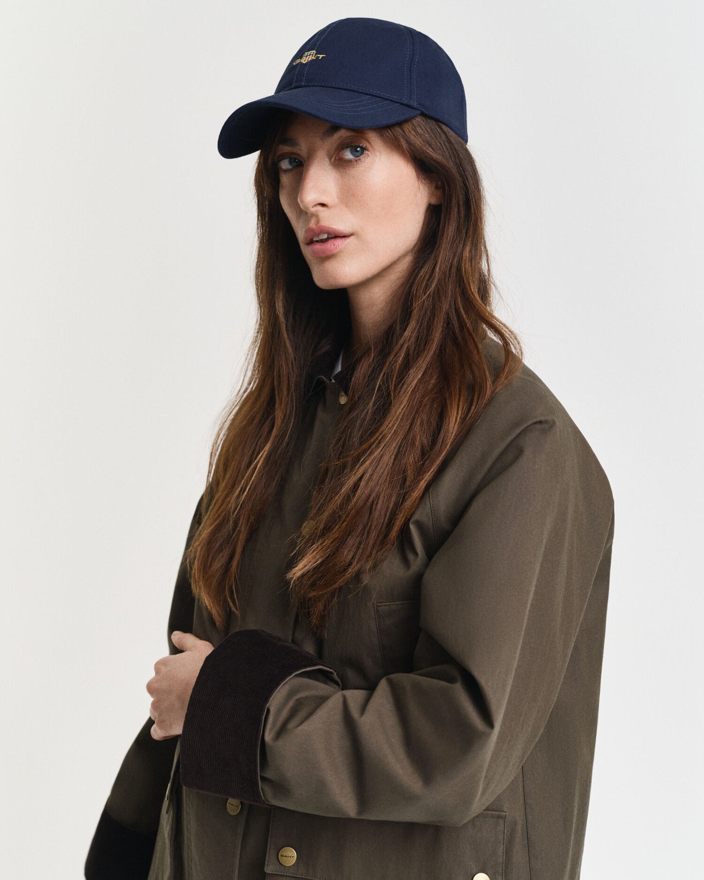 Casquette en twill de coton Shield