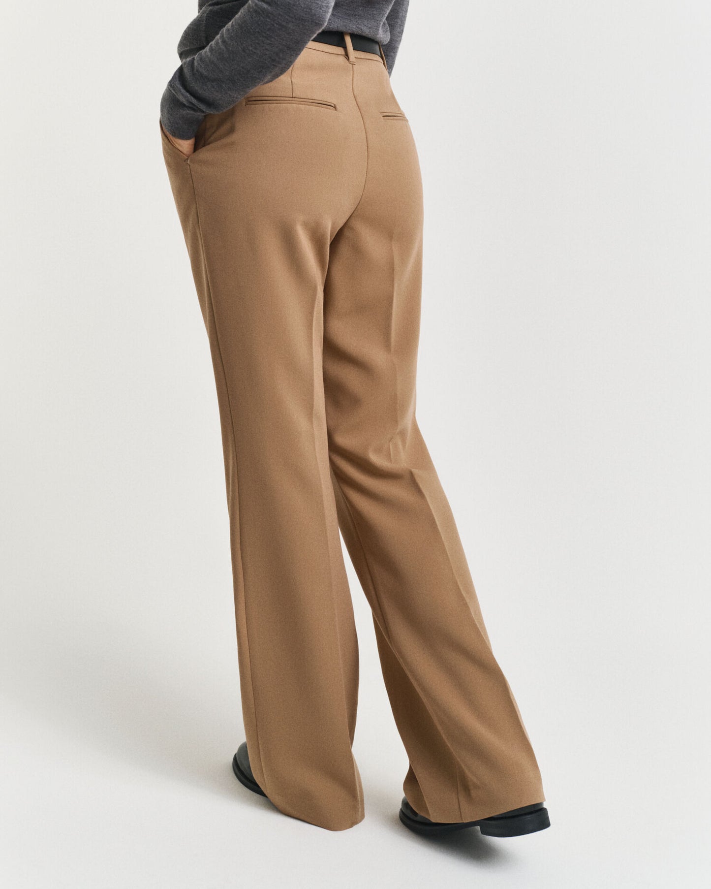 Pantalon évasé coupe slim