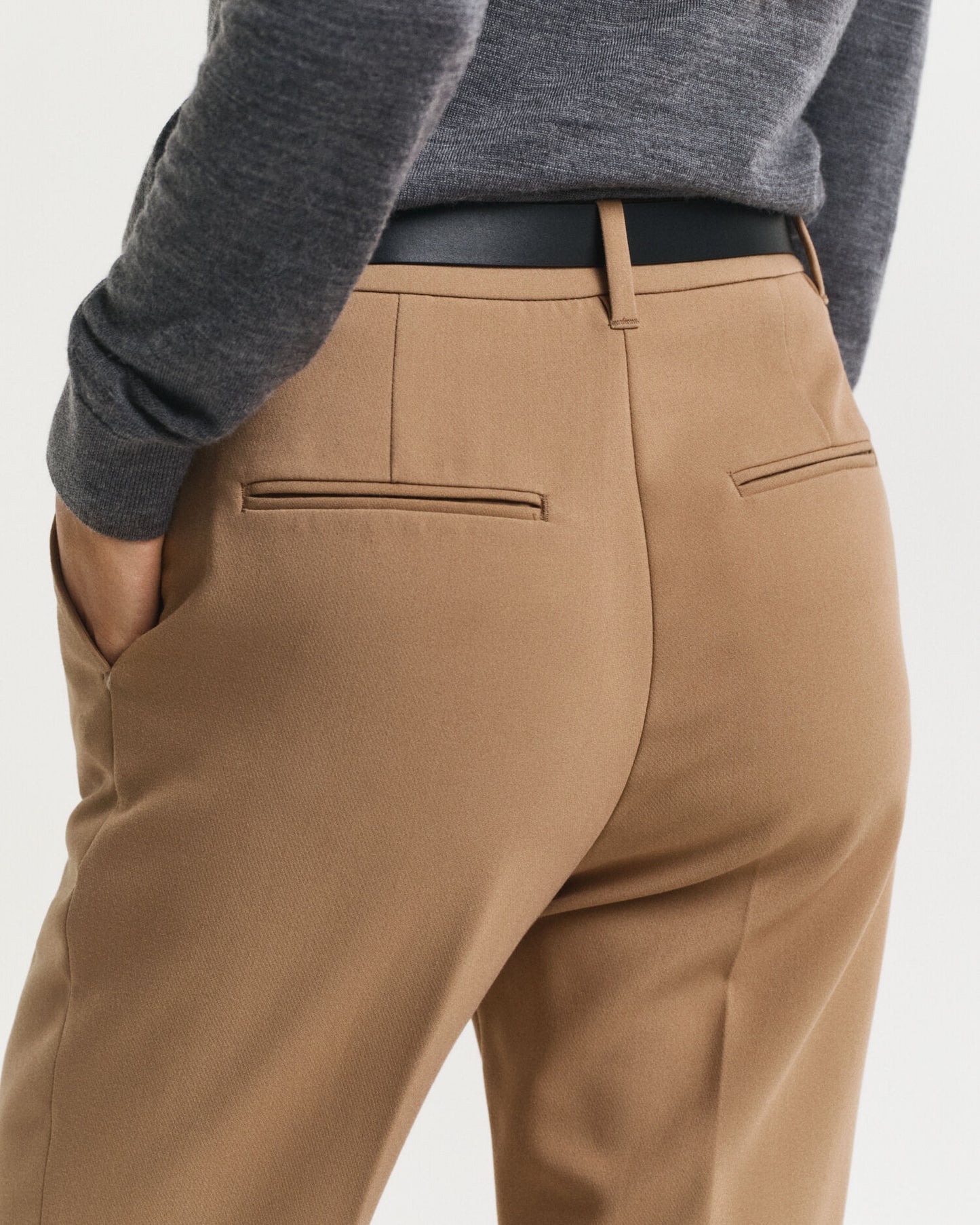 Pantalon évasé coupe slim