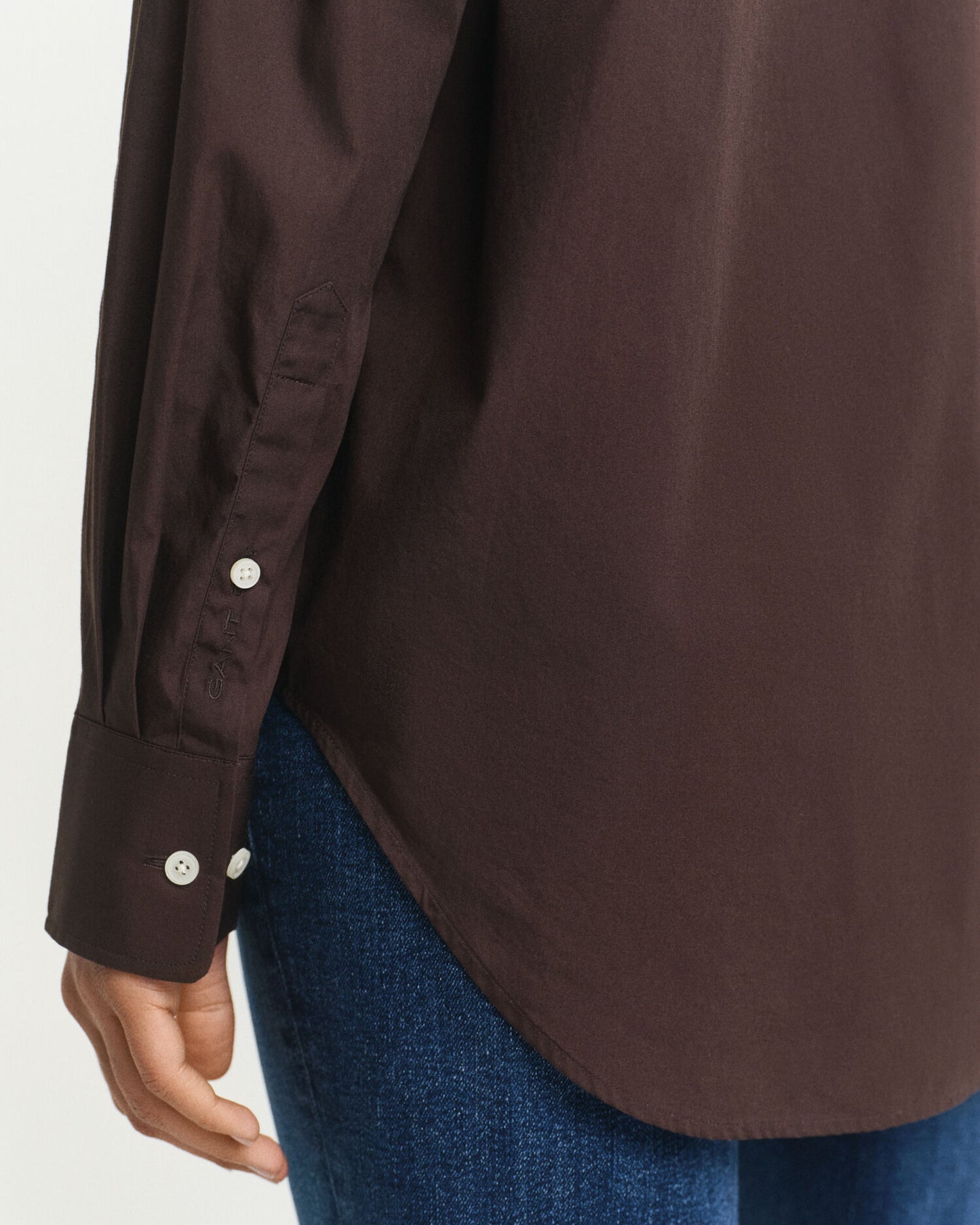 Relaxed Fit Hemd aus klassischem Popeline