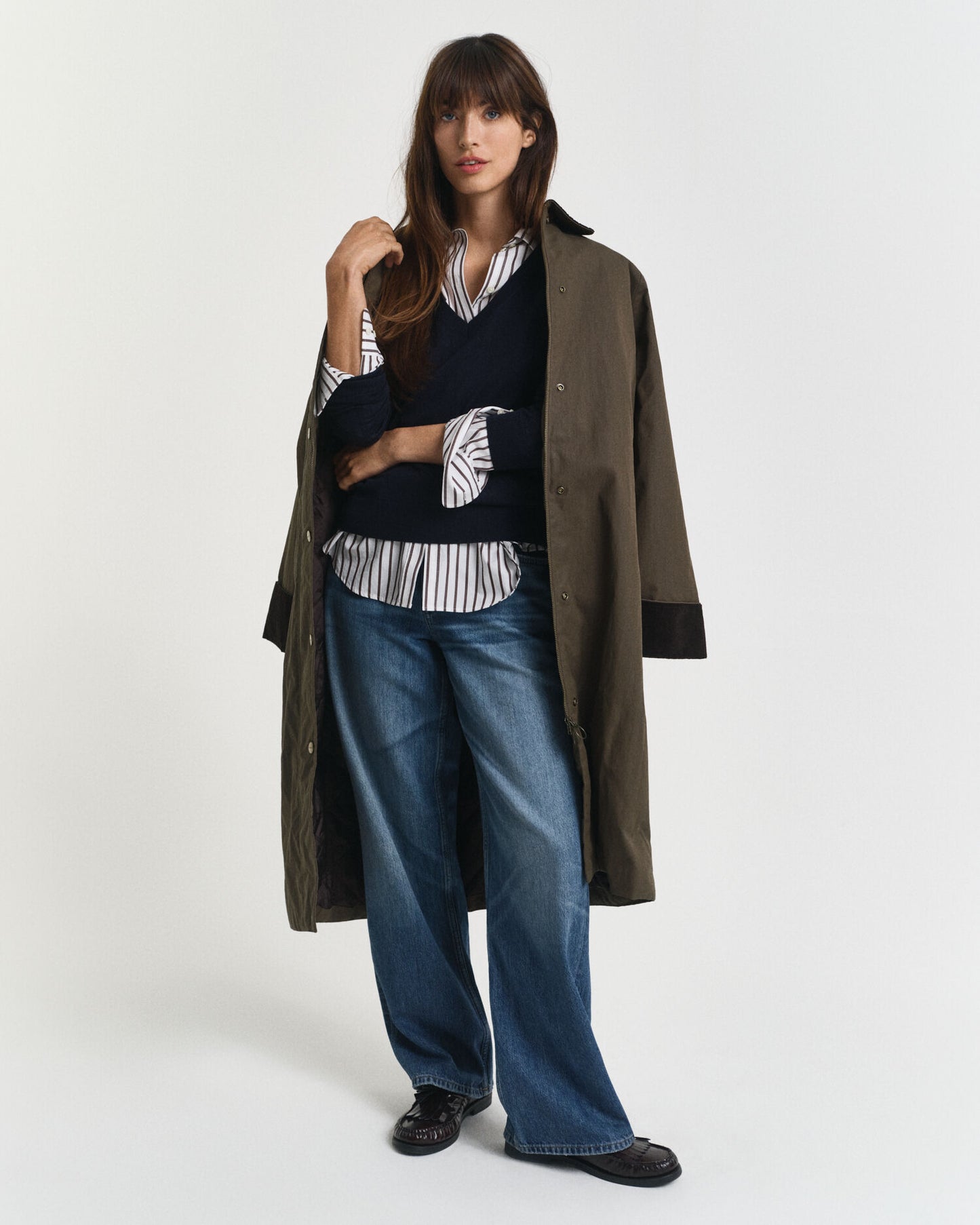 Pull en Laine Mérinos Extrafine Col V