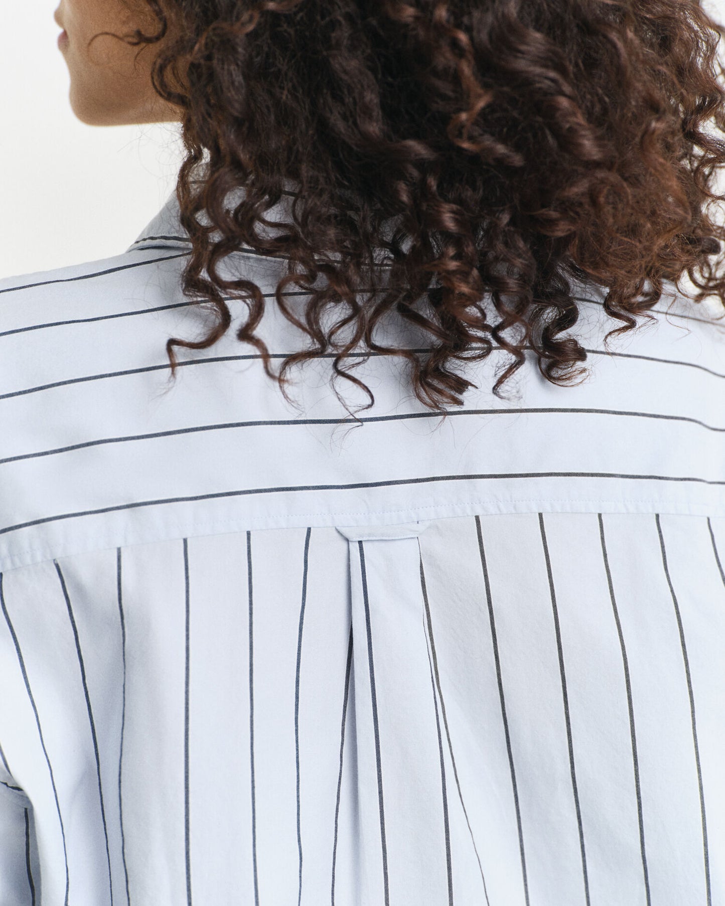 Chemise Oxford de luxe rayée à coupe décontractée