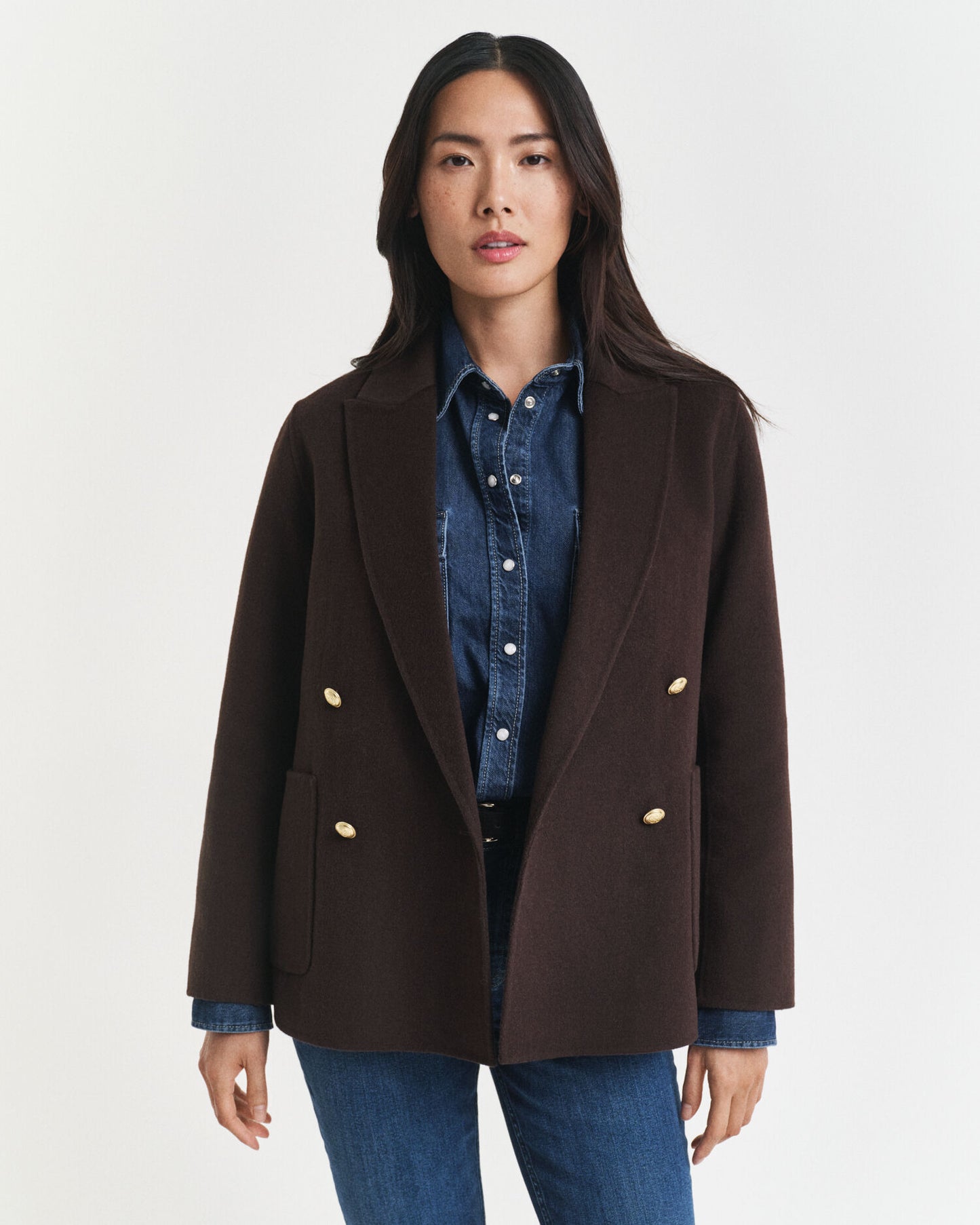 Blazer de club coupe droite cousu main