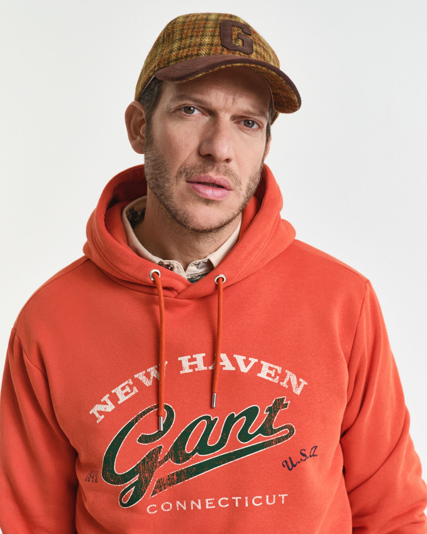 Sweat à capuche graphique Crest