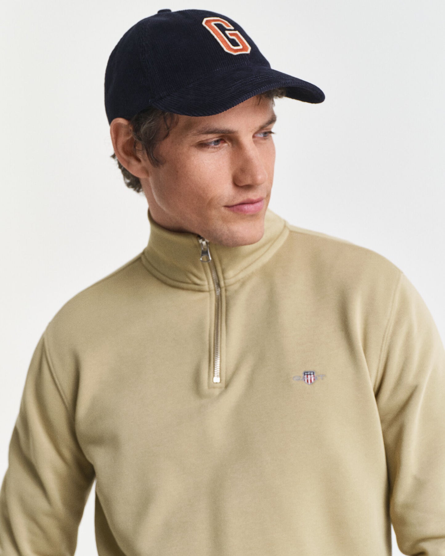 Sweat-shirt Shield demi-zip