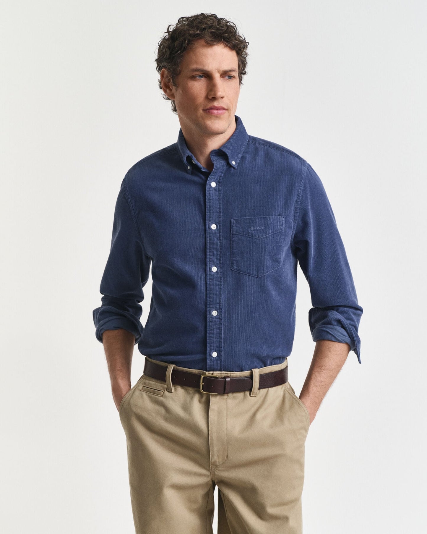 Cordhemd Regular Fit