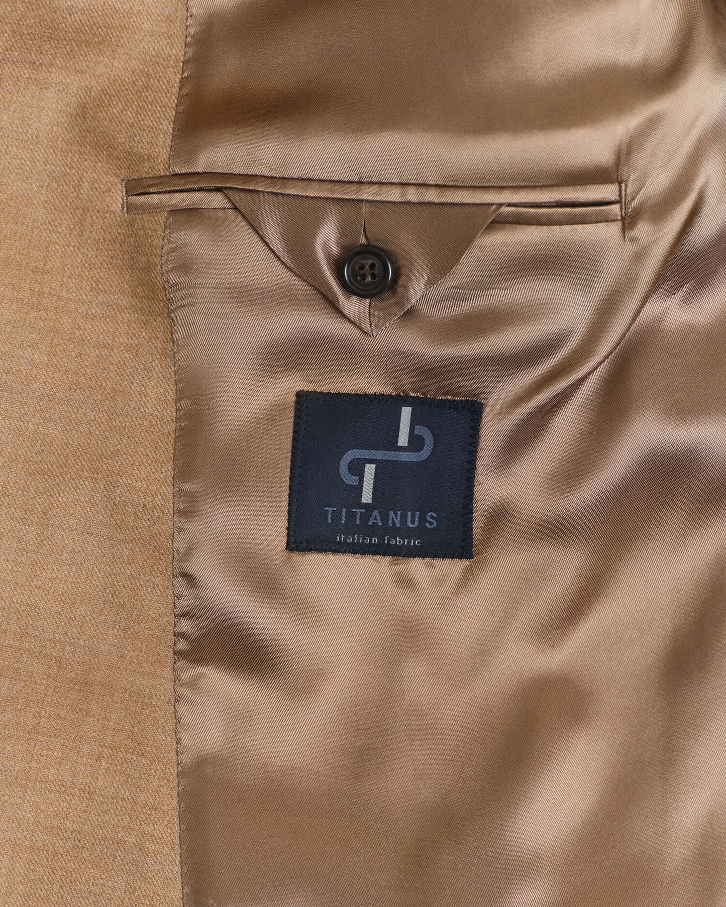 Flanell-Club-Blazer „Camel“