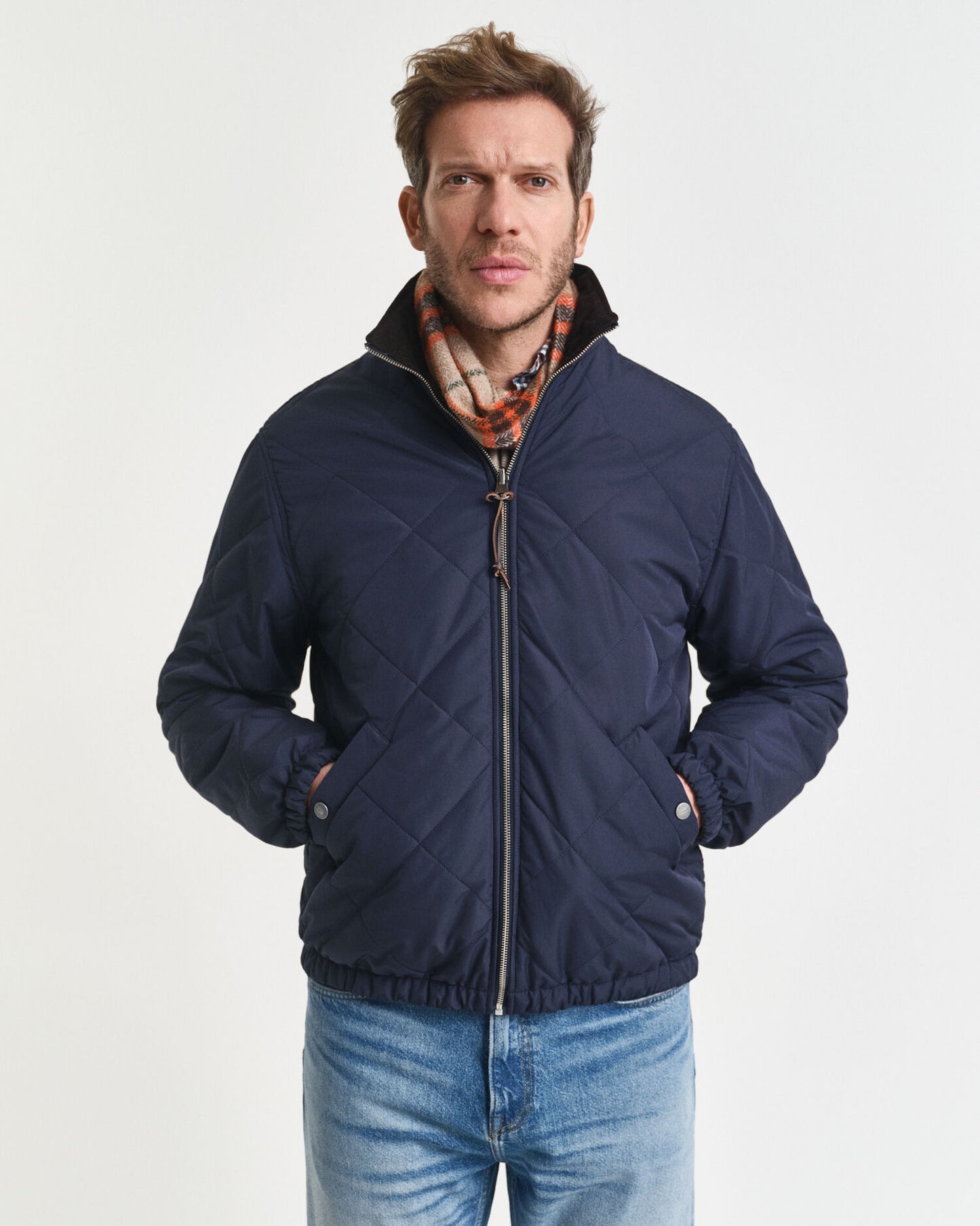 Wendejacke mit Stehkragen