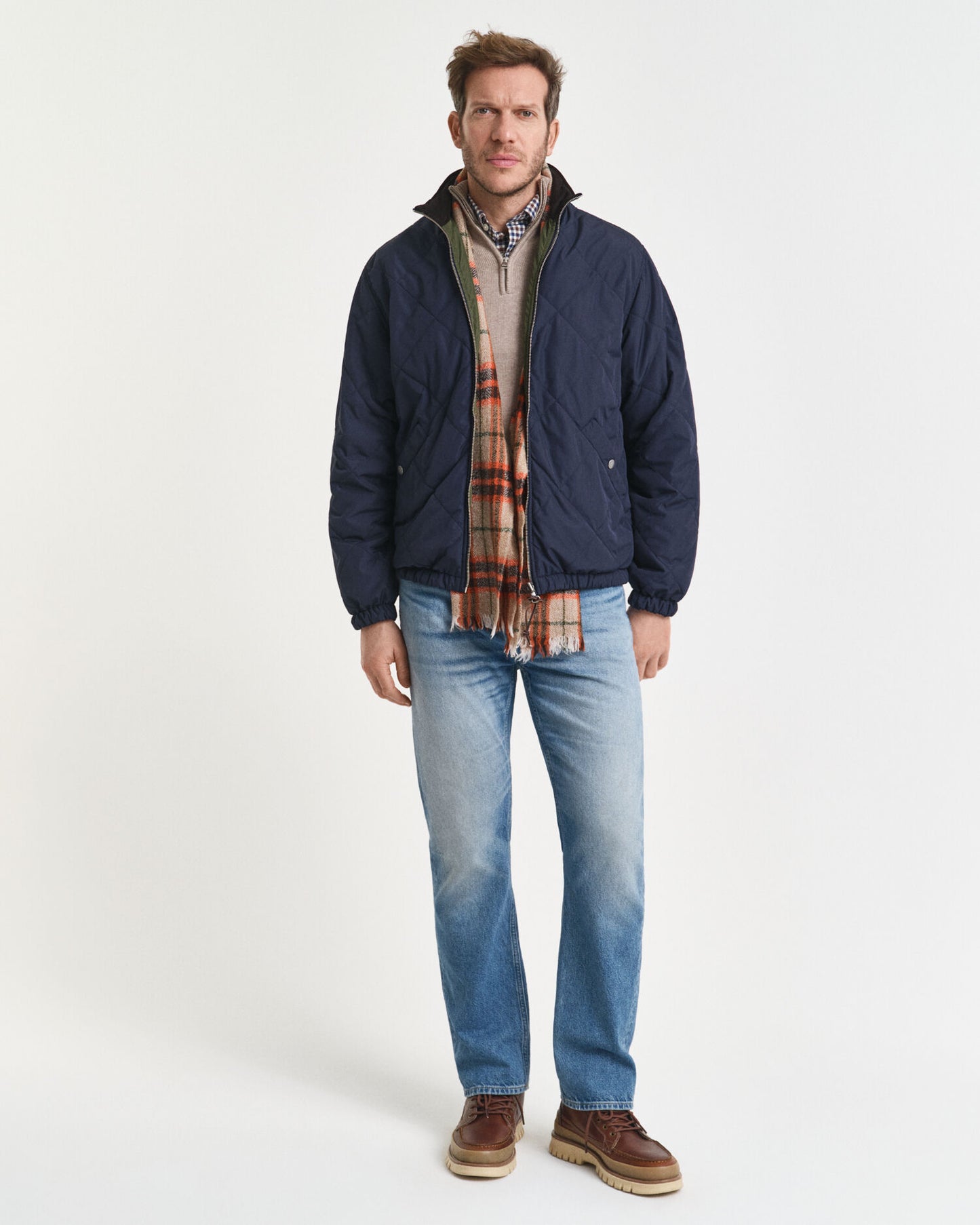 Wendejacke mit Stehkragen