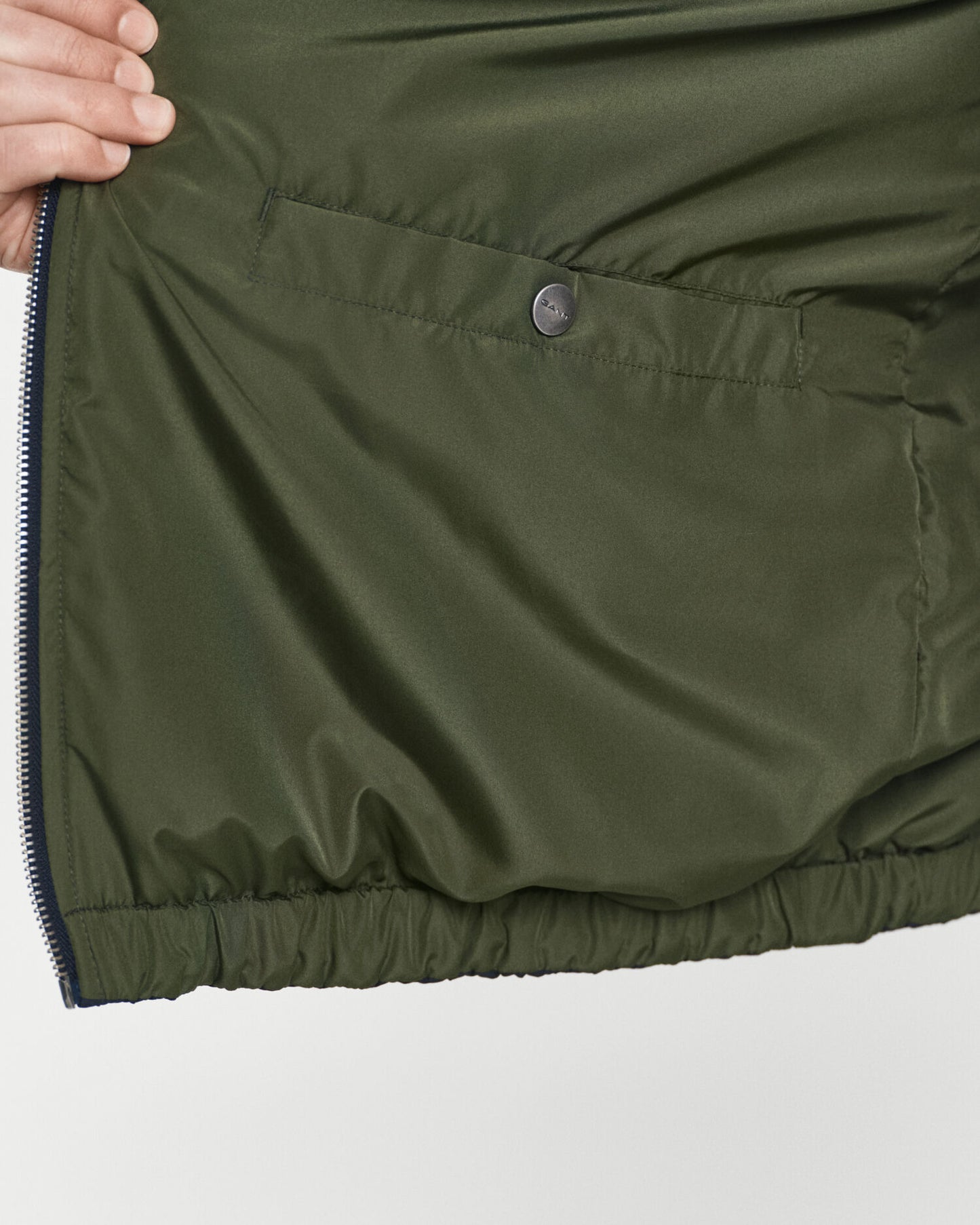 Wendejacke mit Stehkragen