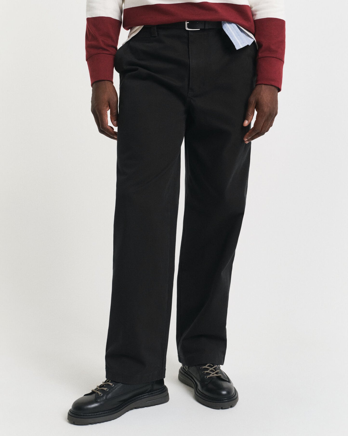 Chino aus Baumwoll-Twill, lockere Passform