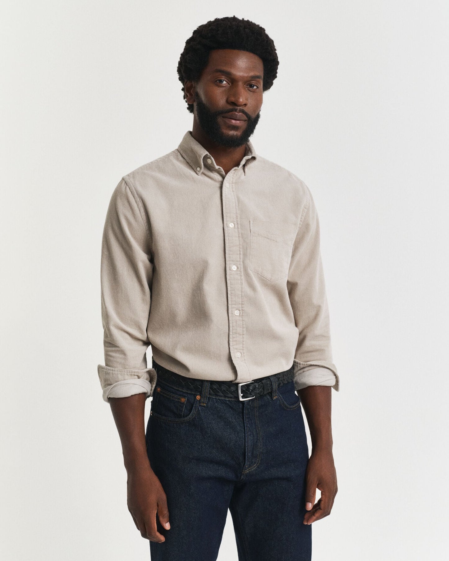 Cordhemd Regular Fit