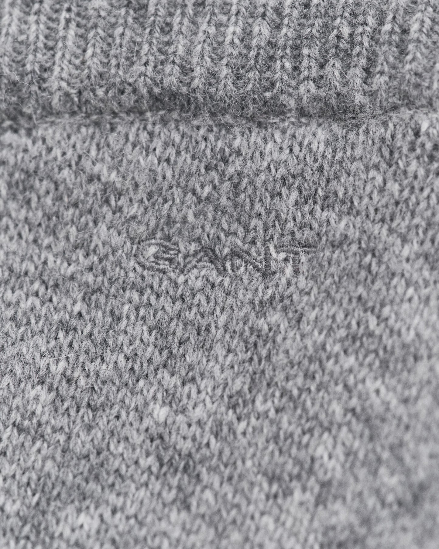 Pantalon en laine tricotée