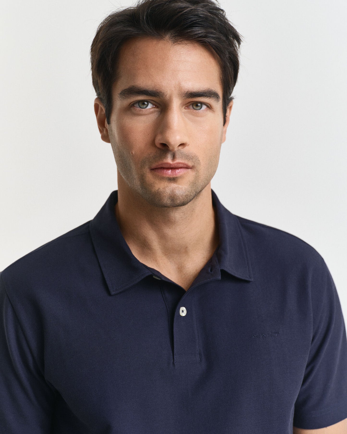 Polohemd aus Twill-Struktur