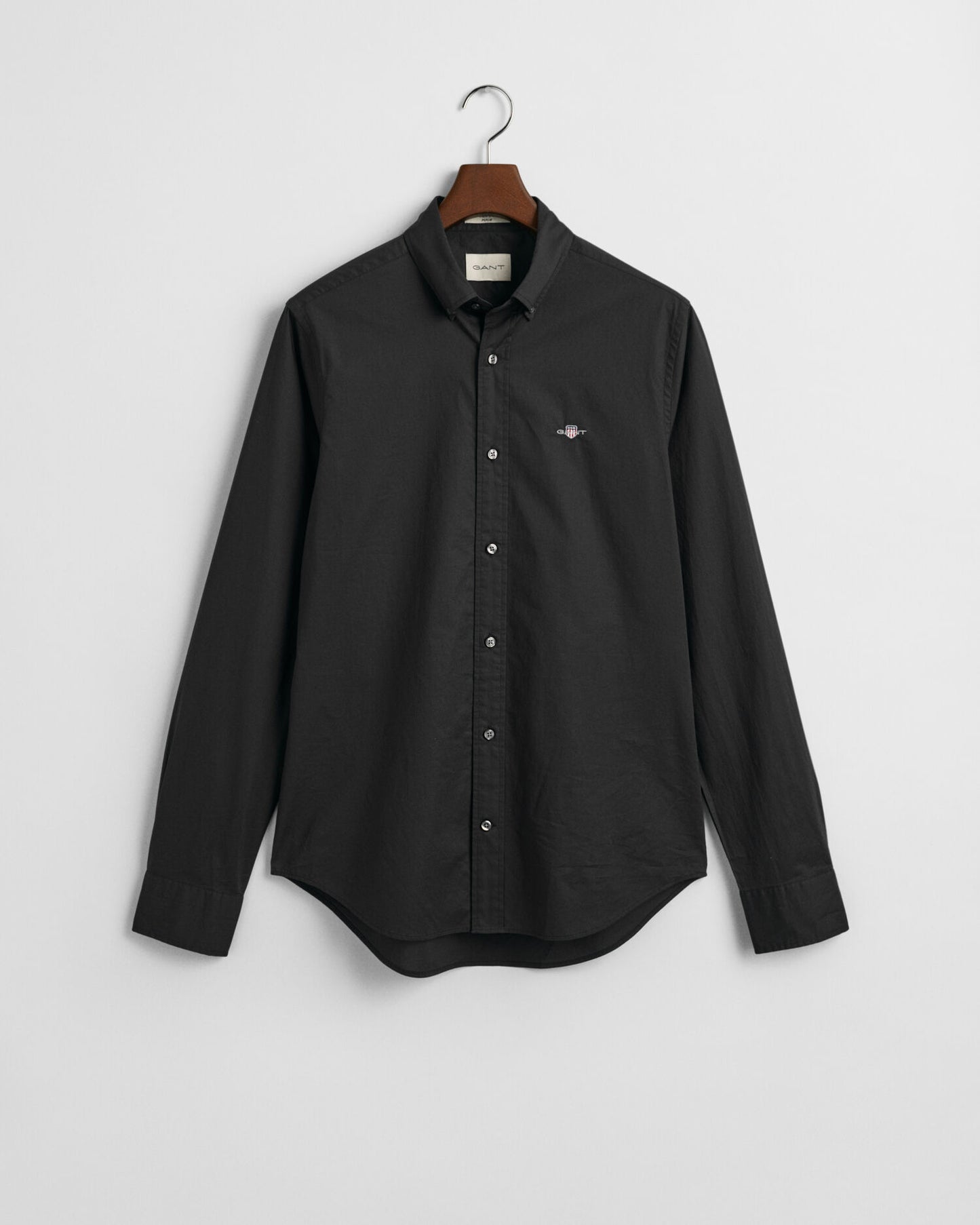 Klassisches Slim Fit Hemd aus Popeline
