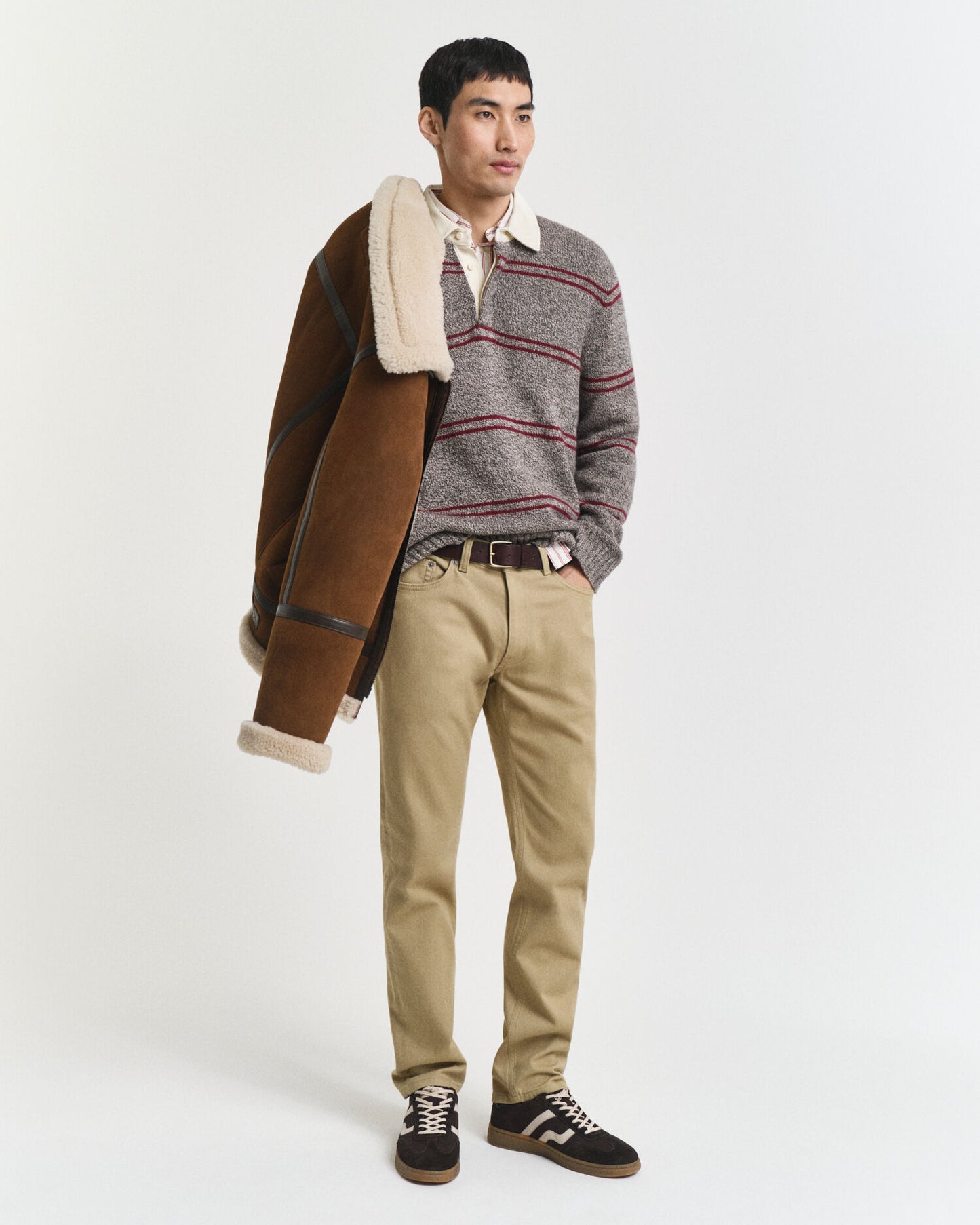 Jean en twill doux coupe droite