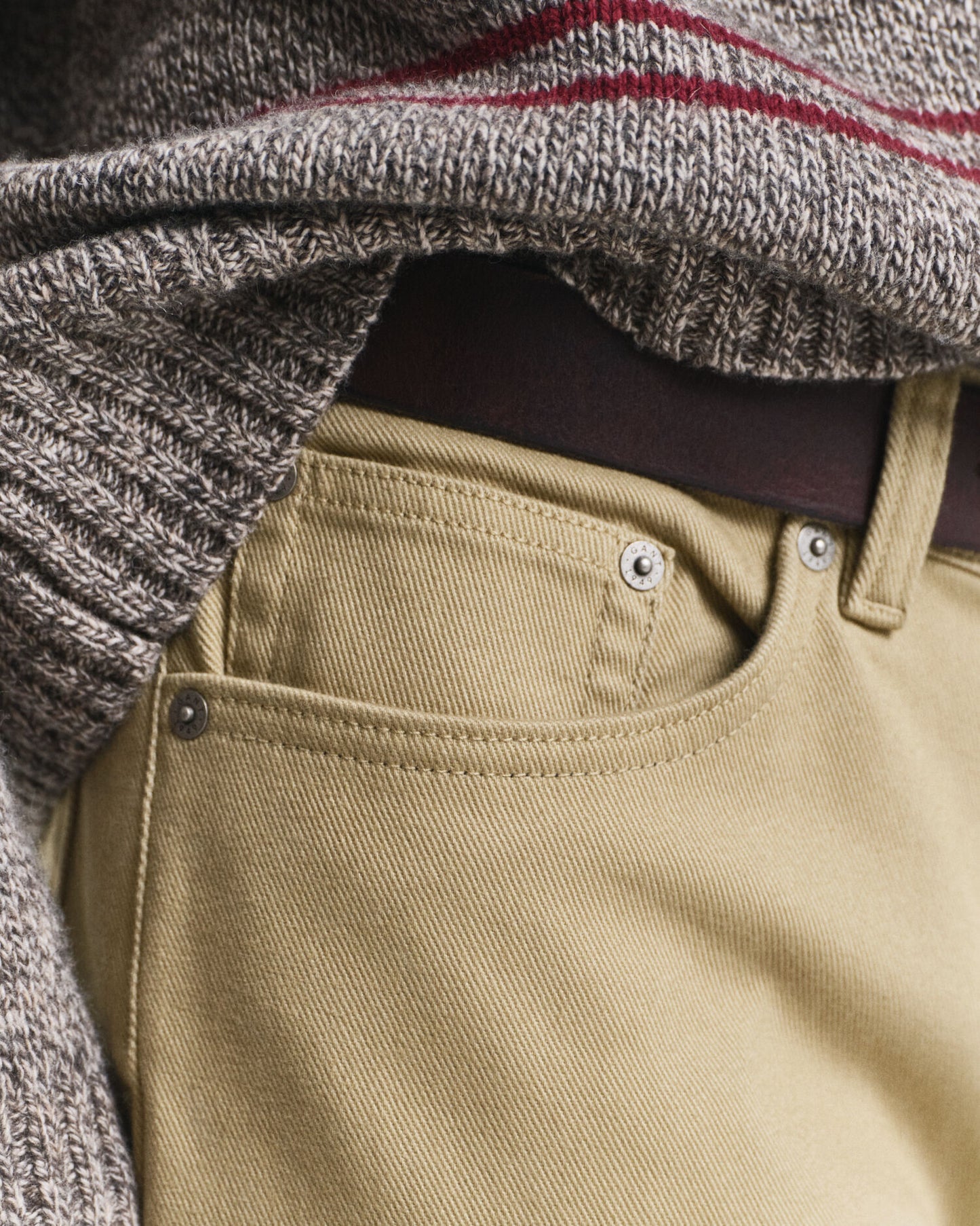 Jean en twill doux coupe droite