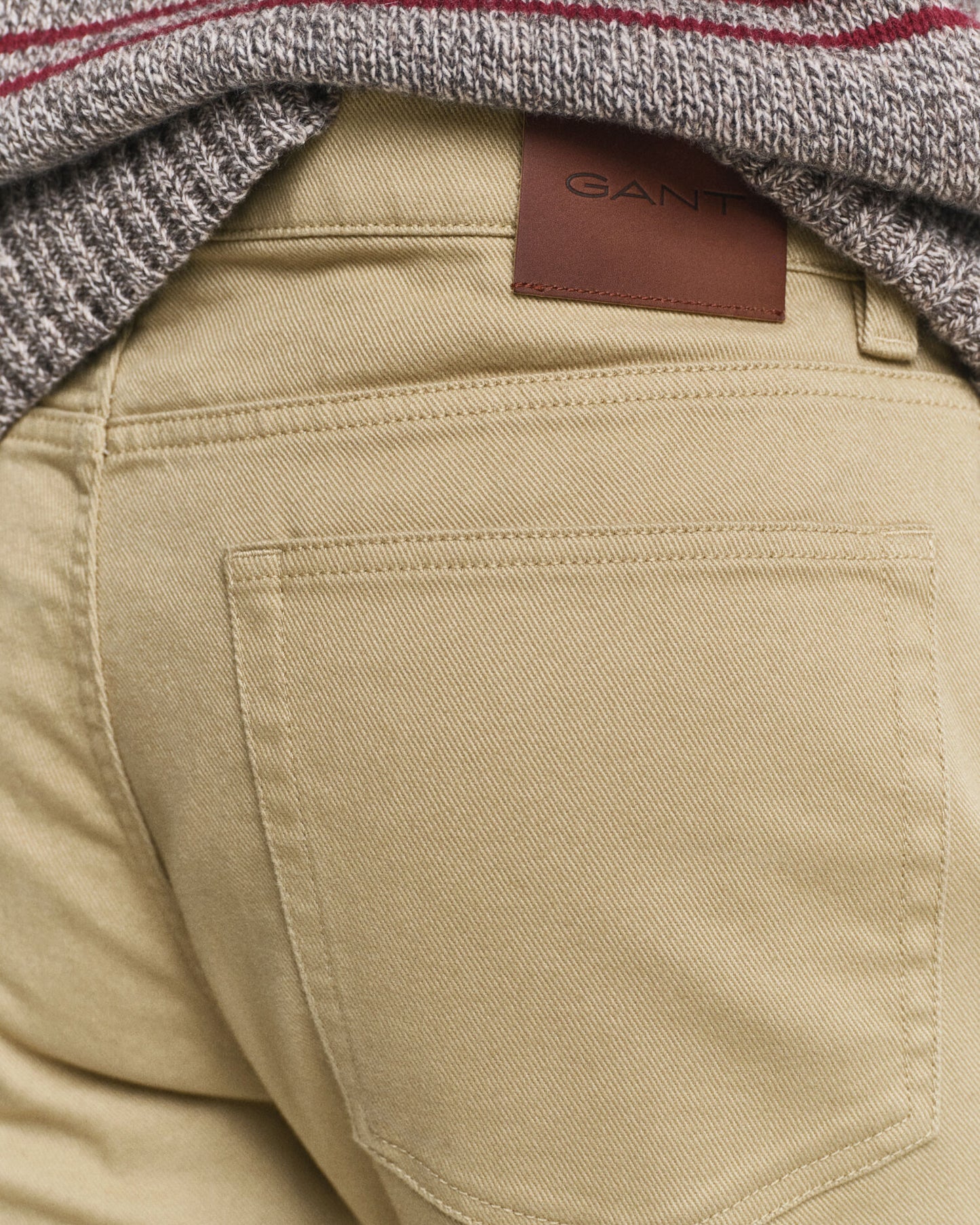 Jean en twill doux coupe droite