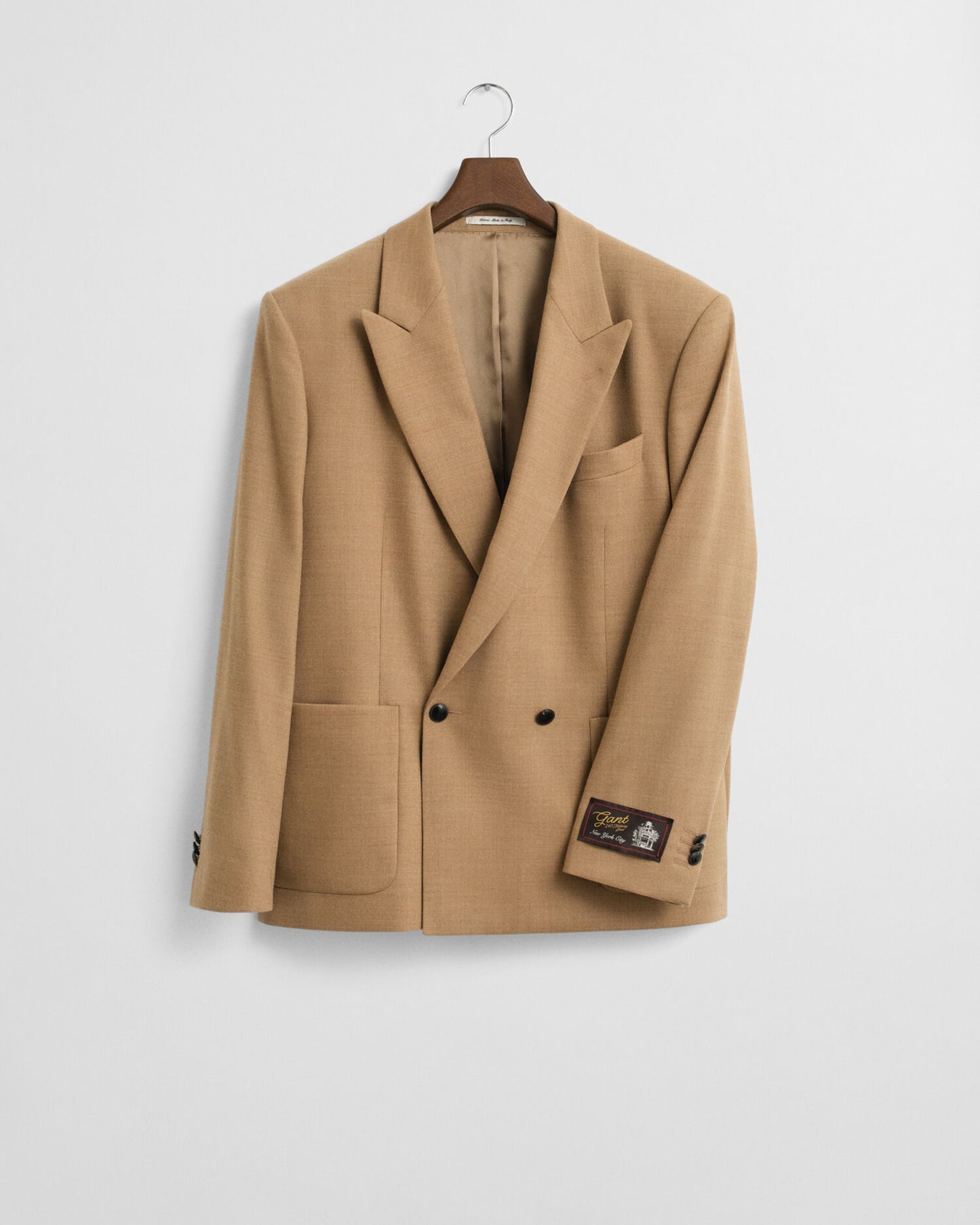Flanell-Club-Blazer „Camel“