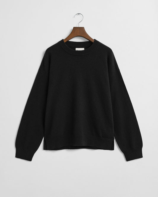 Pull col rond en agneau ultrafin