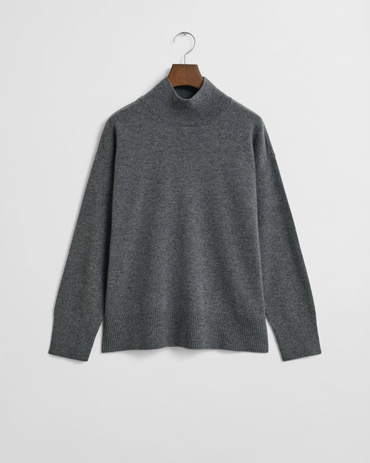 Pull col roulé en laine d'agneau ultra-fine