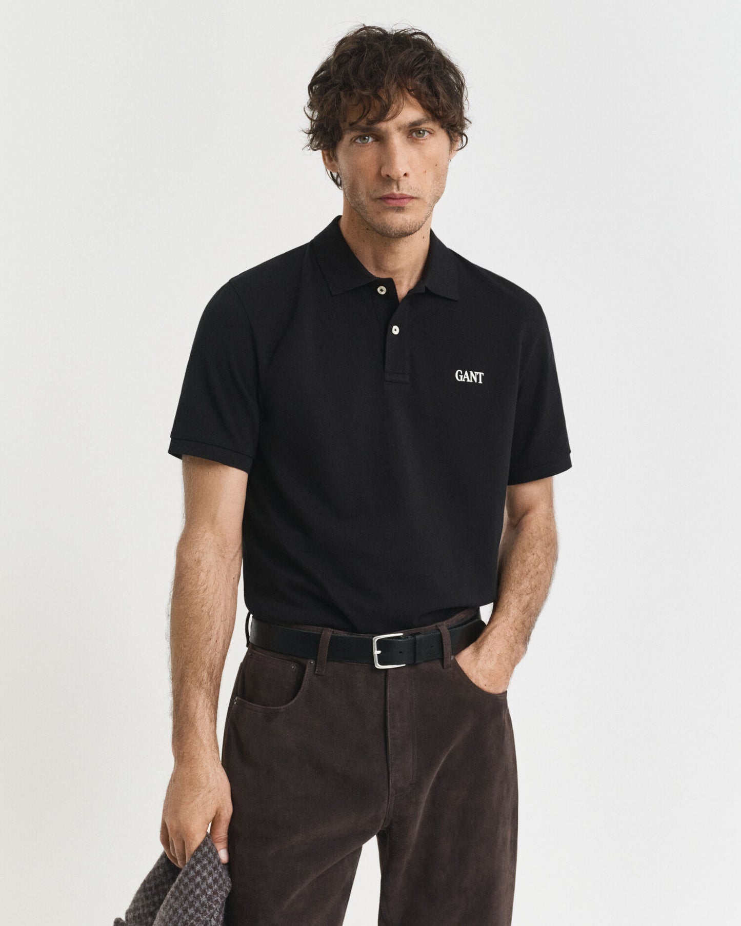 Polo avec petit motif graphique